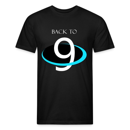 BACK to 9 PLANETS - Fitted Cotton/Poly T-Shirt by Next Level