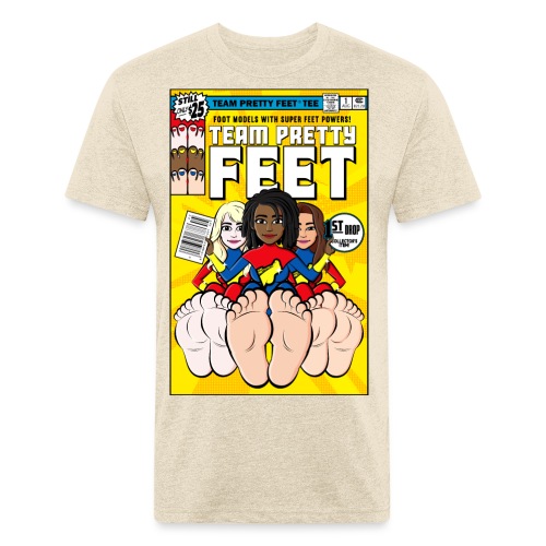 TEAM PRETTY FEET Comic Cover (Variant Edition 1) - Men’s Fitted Poly/Cotton T-Shirt