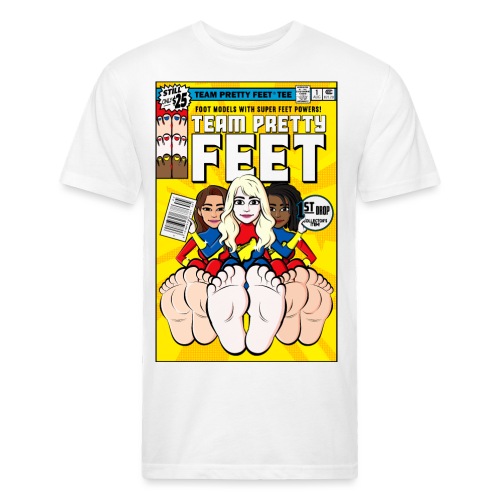 TEAM PRETTY FEET Comic Cover (Variant Edition 2) - Men’s Fitted Poly/Cotton T-Shirt