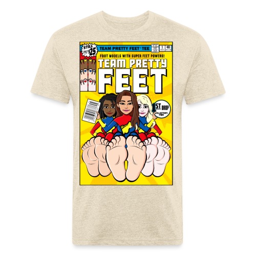 TEAM PRETTY FEET Comic Cover (Variant Edition 3) - Men’s Fitted Poly/Cotton T-Shirt