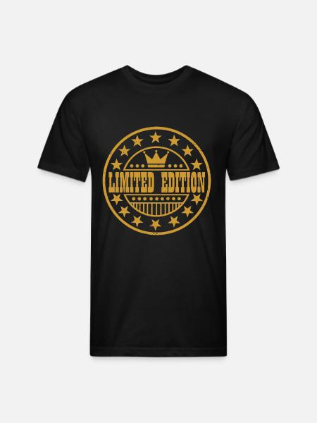 LIMITED EDITION103.png - Unisex Poly/Cotton T-Shirt - black