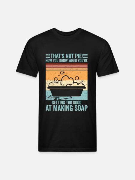 Soap Making Soap Maker - Unisex Poly/Cotton T-Shirt - black