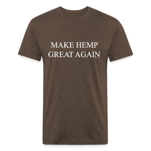 Make Hemp Great Again™ - Men’s Fitted Poly/Cotton T-Shirt