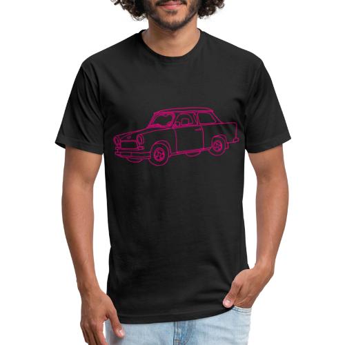 Car Trabant - Men’s Fitted Poly/Cotton T-Shirt