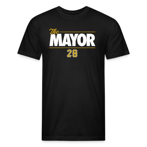 The Mayor - Men’s Fitted Poly/Cotton T-Shirt