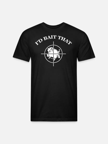 Hog Hunting, boar hunter - Unisex Poly/Cotton T-Shirt - black