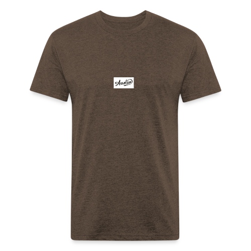 Austin Army - Men’s Fitted Poly/Cotton T-Shirt