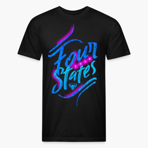 Four Stars States - Unisex Poly/Cotton T-Shirt