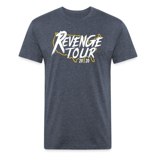 Pittsburgh Revenge Tour 2020 - Men’s Fitted Poly/Cotton T-Shirt