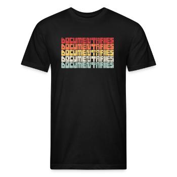 Documentary / True Crime Serial Killer - Unisex Poly/Cotton T-Shirt - black - Front - Jose (178cm)