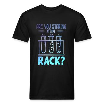Chemistry Pun Sarcastic Science - Unisex Poly/Cotton T-Shirt - black - Front - Jose (178cm)