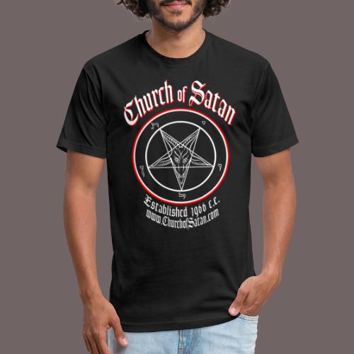 Church of Satan - Fitted Cotton/Poly T-Shirt by Next Level