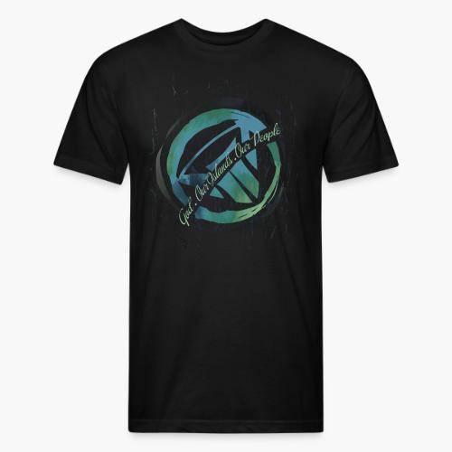 Around Earth - Unisex Poly/Cotton T-Shirt