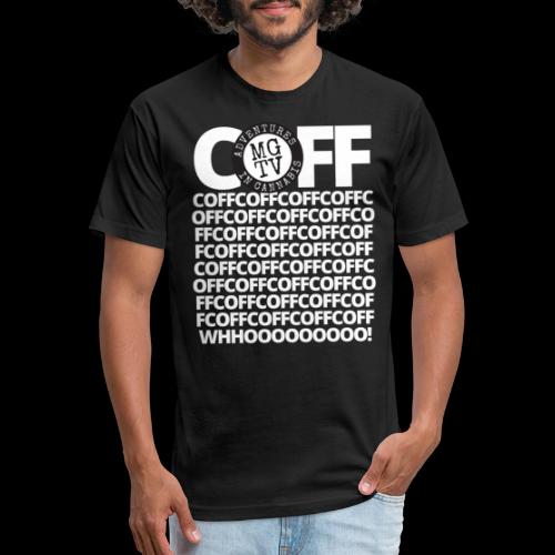 COFF COFF WHOOO! - Men’s Fitted Poly/Cotton T-Shirt
