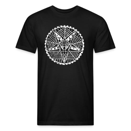 Corpsewood Baphomet - Men’s Fitted Poly/Cotton T-Shirt