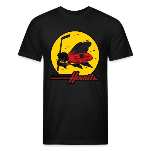 Hornets FUll on white - Unisex Poly/Cotton T-Shirt