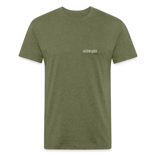 the break logo - Men’s Fitted Poly/Cotton T-Shirt