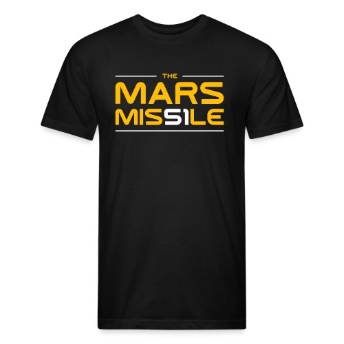 The Mars Missile - Fitted Cotton/Poly T-Shirt by Next Level