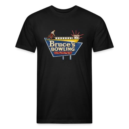 Bruce's Bowling - Unisex Poly/Cotton T-Shirt
