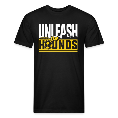 unleash the hounds - Fitted Cotton/Poly T-Shirt by Next Level