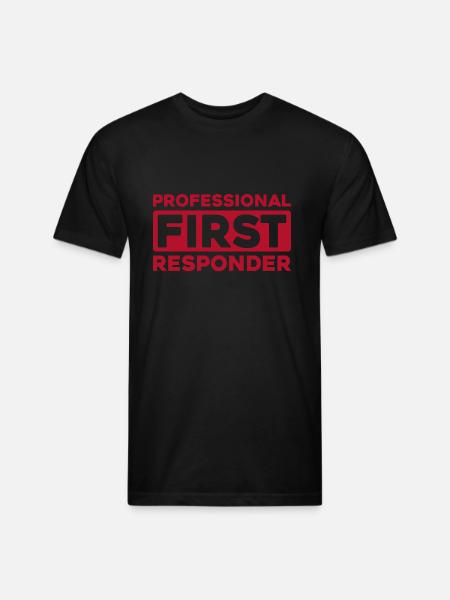Emt Paramedic - Unisex Poly/Cotton T-Shirt - black