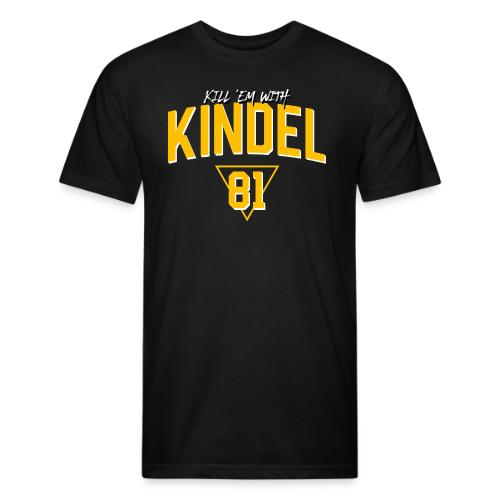 Em With Kindel - Men’s Fitted Poly/Cotton T-Shirt