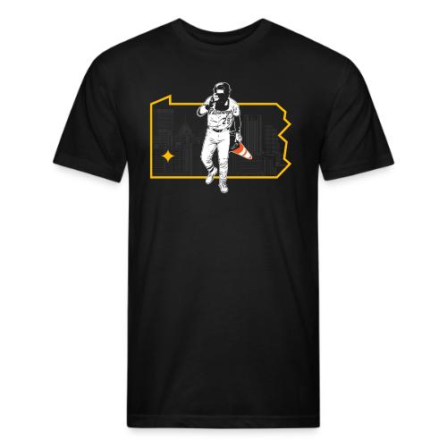 Fear The Cone - Men’s Fitted Poly/Cotton T-Shirt