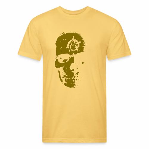 Anarchy Skull Gold Grunge Splatter Dots Gift Ideas - Unisex Poly/Cotton T-Shirt