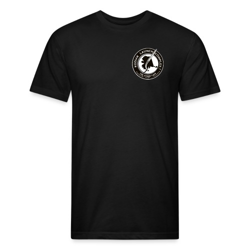 KLC logo circle bw - Fitted Cotton/Poly T-Shirt by Next Level