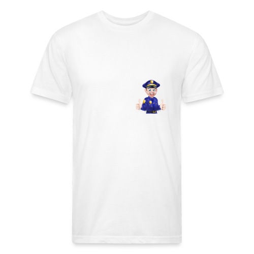 cop png - Men’s Fitted Poly/Cotton T-Shirt