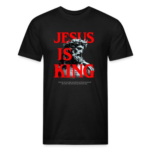 Jesus is King - Unisex Poly/Cotton T-Shirt