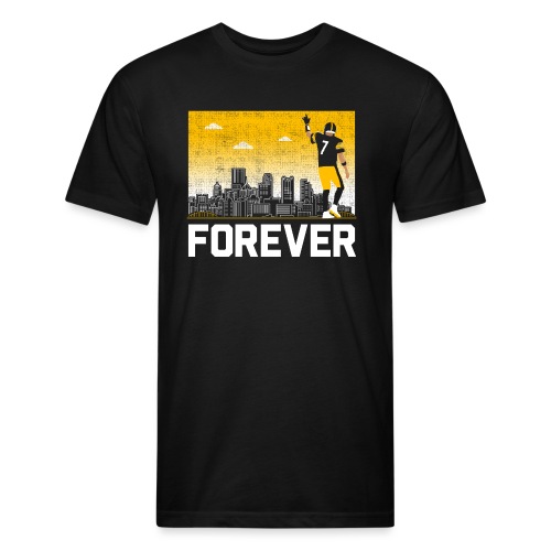 7 Forever - Fitted Cotton/Poly T-Shirt by Next Level