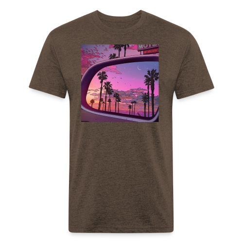 Whippin Around - Men’s Fitted Poly/Cotton T-Shirt
