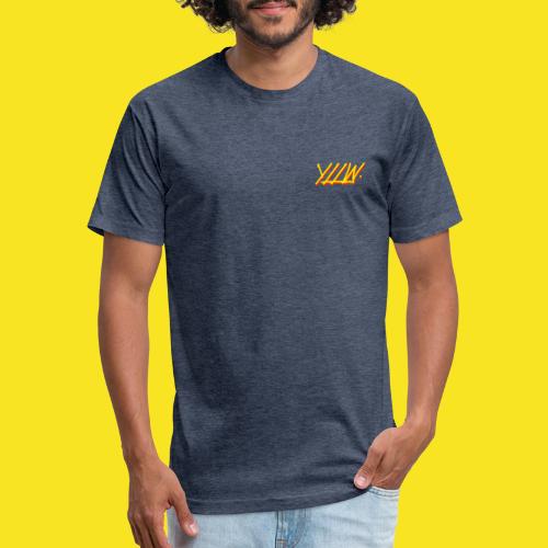 YLLW - Men’s Fitted Poly/Cotton T-Shirt