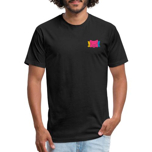 MetaMask Multi Colored Triple Head - Fitted Cotton/Poly T-Shirt by Next Level
