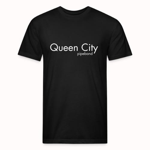Queen City white - Unisex Poly/Cotton T-Shirt
