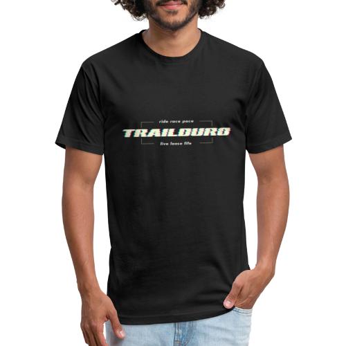 trailduro clitched - Fitted Cotton/Poly T-Shirt by Next Level