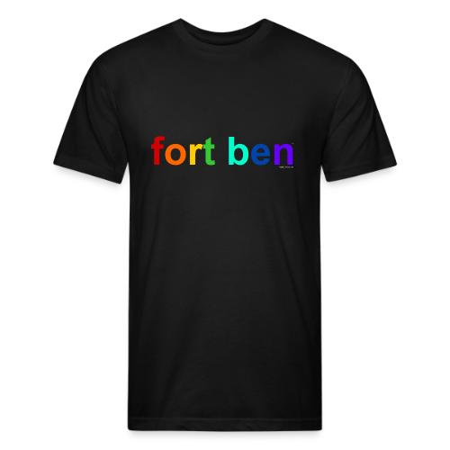 fort ben multi dark - Unisex Poly/Cotton T-Shirt