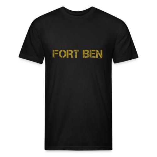 FORT BEN, gold capture - Unisex Poly/Cotton T-Shirt