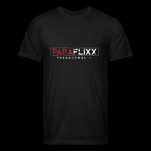 PARAFlixx White Grunge - Unisex Poly/Cotton T-Shirt