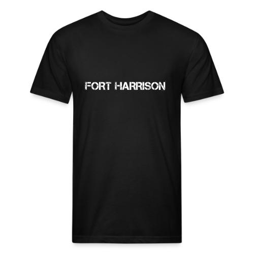 FORT HARRISON, white captureit - Unisex Poly/Cotton T-Shirt
