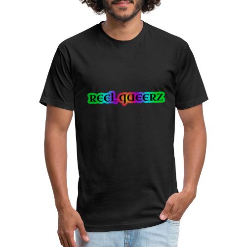 Reel Queerz - Men’s Fitted Poly/Cotton T-Shirt