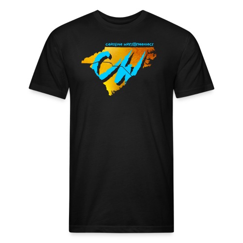 Carolina Wrestlemaniacs Main - Fitted Cotton/Poly T-Shirt by Next Level