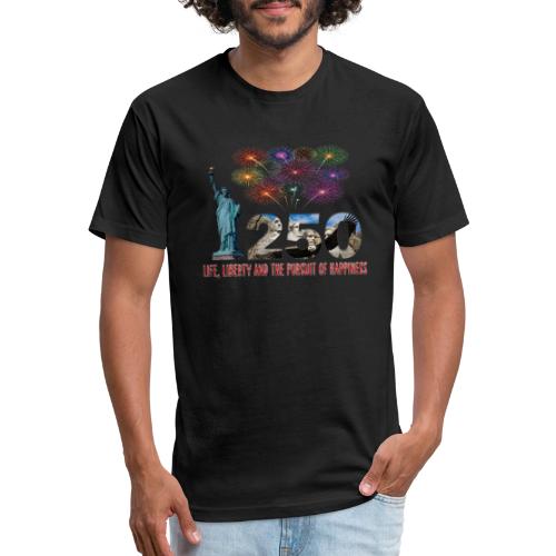 250 Years USA - Unisex Poly/Cotton T-Shirt
