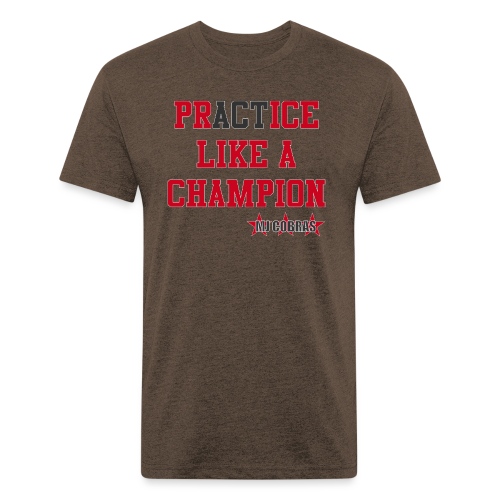 Like A Champion - Men’s Fitted Poly/Cotton T-Shirt