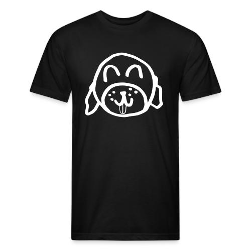 Alina Can Walk Your Dog (white outline) - Unisex Poly/Cotton T-Shirt
