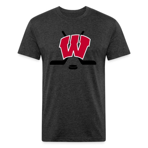 Winnsboro Hockey - Fitted Cotton/Poly T-Shirt by Next Level