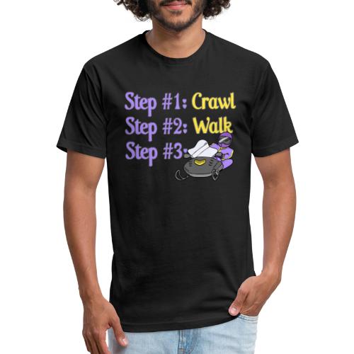 Step 1 - Crawl - Men’s Fitted Poly/Cotton T-Shirt