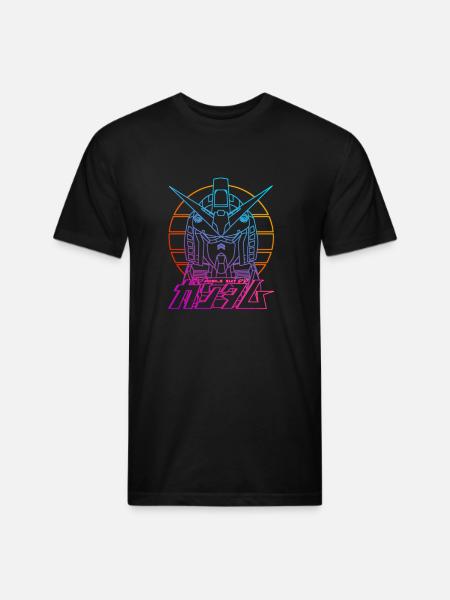 gundam rx 78 - Unisex Poly/Cotton T-Shirt - black