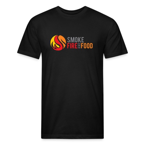 SFaF Logo - Men’s Fitted Poly/Cotton T-Shirt